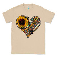 Mushroom western sunflower leopard cowhide heart Classic Tee - Jasminsmagicworld
