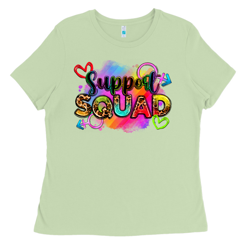 Support Squad Ladies Tee by Zillion Design Studio | Teevron