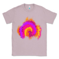 Lilac tie dye glitter patch Classic Tee - AdoDesignShop