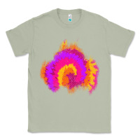 Matcha tie dye glitter patch Classic Tee - AdoDesignShop