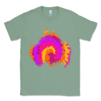 Sage tie dye glitter patch Classic Tee - AdoDesignShop
