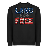 Black Land of the free America Heavyweight Sweatshirt - Jasminsmagicworld