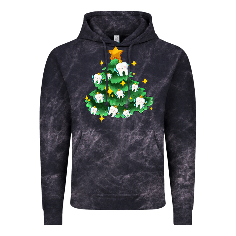 Christmas Tree With Teeth Vintage Hoodie by AdoDesignShop | Teevron