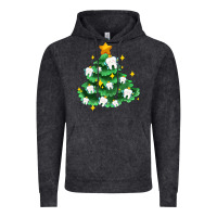 Vintage Black Christmas tree with teeth Vintage Hoodie - AdoDesignShop