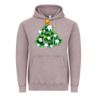 Vintage Zinc Christmas tree with teeth Vintage Hoodie - AdoDesignShop