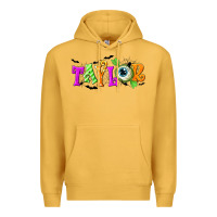 Mustard Personalized Halloween Premium Hoodie - NancyCooperArtShop