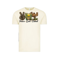 Peace Love Camel Vintage Tee | Teevron