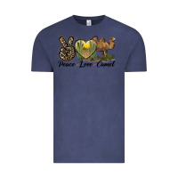 Vintage Denim peace love camel Vintage Tee - LillyAllenDesigns