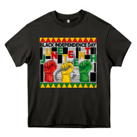 Asphalt black independence day juneteenth tumbler Heavy Core Tee - BarkalooDesign