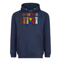 Navy Togetherwerise Heavyweight Hoodie - Bettercallsaul