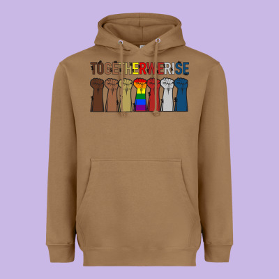 Togetherwerise Heavyweight Hoodie Designed By Bettercallsaul