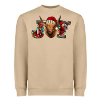 Mushroom joy highland cow Heavyweight Sweatshirt - Jasminsmagicworld