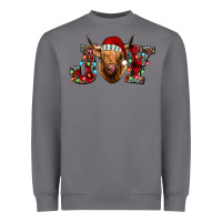 Storm joy highland cow Heavyweight Sweatshirt - Jasminsmagicworld