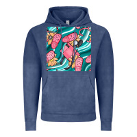 Nurse Slippers Seamless Pattern Vintage Hoodie | Teevron