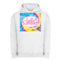 Pigment Lunar Rock Hello Summer Tie Dye Tumbler Urban Hoodie - CowCowDesign