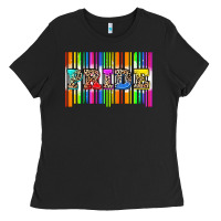 Black pride barcode Ladies Tee - Zillion Design Studio