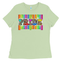 Matcha pride barcode Ladies Tee - Zillion Design Studio