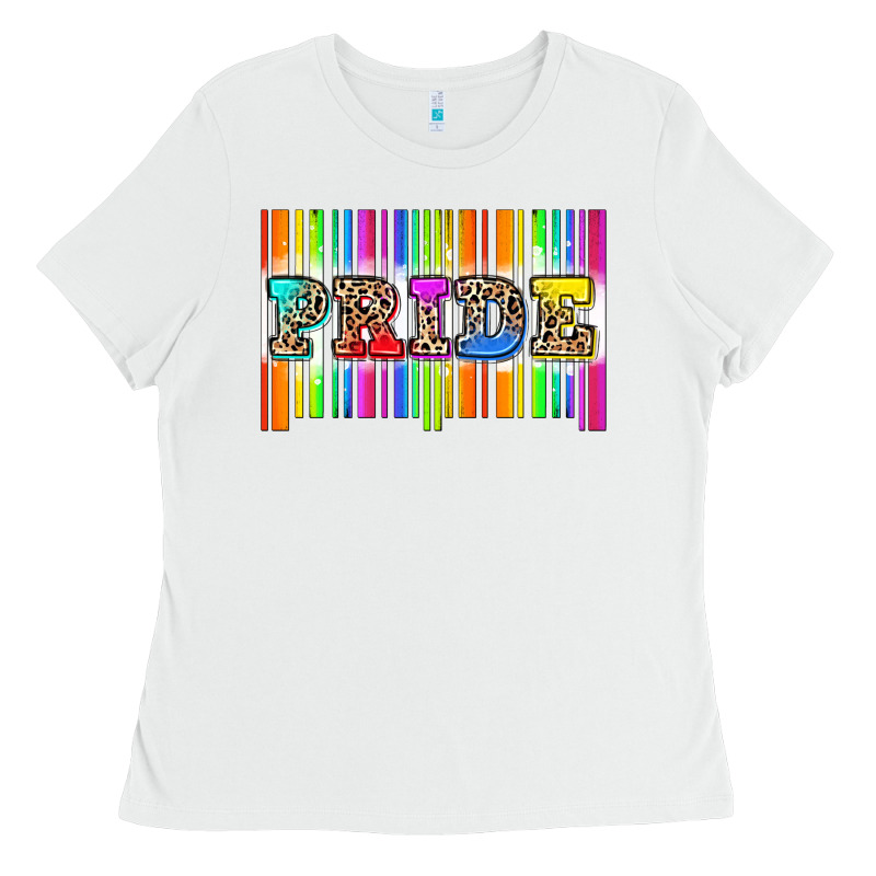 Pride Barcode Ladies Tee by Zillion Design Studio | Teevron