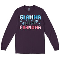 Plum glamma glam grandma Long Sleeve Tee - MaliasSmallBusiness