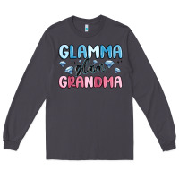 Smoke glamma glam grandma Long Sleeve Tee - MaliasSmallBusiness