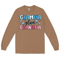 Toasted Coconut glamma glam grandma Long Sleeve Tee - MaliasSmallBusiness
