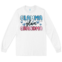 White glamma glam grandma Long Sleeve Tee - MaliasSmallBusiness