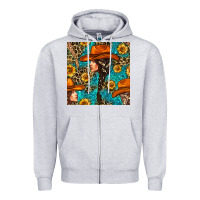 Heather Grey Western Girl Hair Clasp And Sunflower With Leopard And Glitter Seamles Zipper Hoodie - BundleAndBundleShop