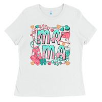 White mama nurse Ladies Tee - texasbilliewilder