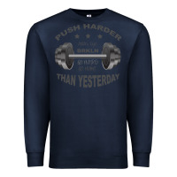Navy push harder Premium Sweatshirt - Bettercallsaul