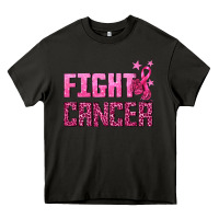 Asphalt Fight Cancer Heavy Core Tee - texasbilliewilder