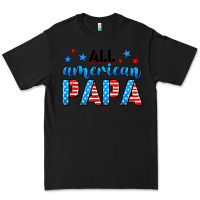 Black All American papa Premium Tee - Neo Western