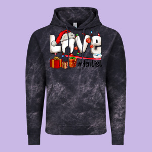 Christmas Love  Dentist Vintage Hoodie Designed By Adodesignshop