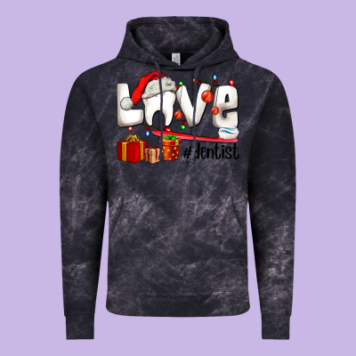 Christmas Love  Dentist Vintage Hoodie Designed By Adodesignshop