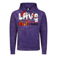 Cloud Purple Christmas love  dentist Vintage Hoodie - AdoDesignShop