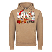 Vintage Coffee Christmas love  dentist Vintage Hoodie - AdoDesignShop