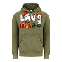Vintage Olive Christmas love  dentist Vintage Hoodie - AdoDesignShop