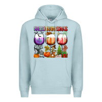 Blue Mist hallothanksmas Premium Hoodie - texasbilliewilder