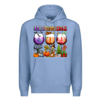 Colony Blue hallothanksmas Premium Hoodie - texasbilliewilder