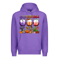 Purple hallothanksmas Premium Hoodie - texasbilliewilder
