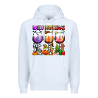 White hallothanksmas Premium Hoodie - texasbilliewilder