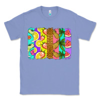Colony Blue summer brushstroke Classic Tee - Jasminsmagicworld