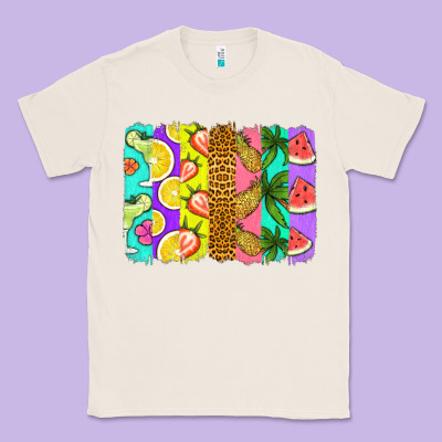 Summer Brushstroke Classic Tee Designed By Jasminsmagicworld