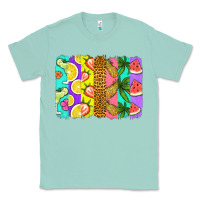 Seafoam summer brushstroke Classic Tee - Jasminsmagicworld