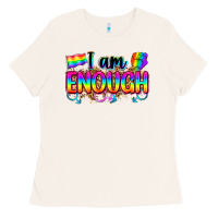 Bone i am enough Ladies Tee - Zillion Design Studio