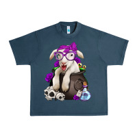 Midnight Navy funny halloween lamb Urban Heavy Tee - Jasminsmagicworld