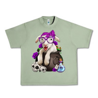 Oil Green funny halloween lamb Urban Heavy Tee - Jasminsmagicworld