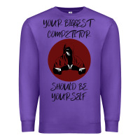 Purple Your Biggest Competitor Premium Sweatshirt - Bettercallsaul