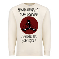 Sandshell Your Biggest Competitor Premium Sweatshirt - Bettercallsaul
