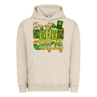 Pigment French Oak St. Patrick's I am not irish kiss me anyway Urban Hoodie - OliviaCreatesArt