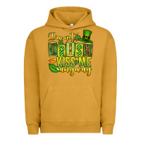 Pigment Peanut Butter St. Patrick's I am not irish kiss me anyway Urban Hoodie - OliviaCreatesArt